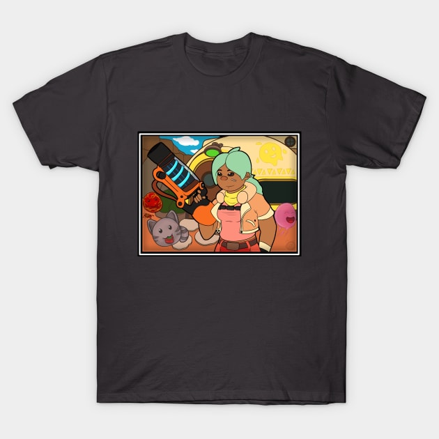 Slime Rancher Bea T-Shirt by Kame630